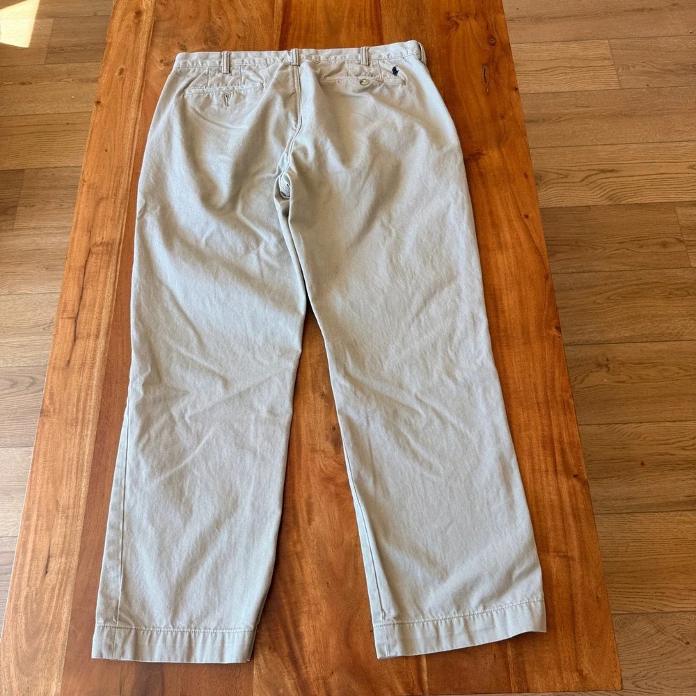 Polo Ralph Lauren Men's Khaki Classic Chino Pants Size 36x30‎